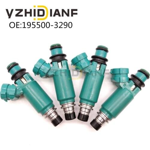 4x OEM 195500 3290 1955003290 195500-3290 Auto Engine Fuel Injector Nozzle For Suzuki