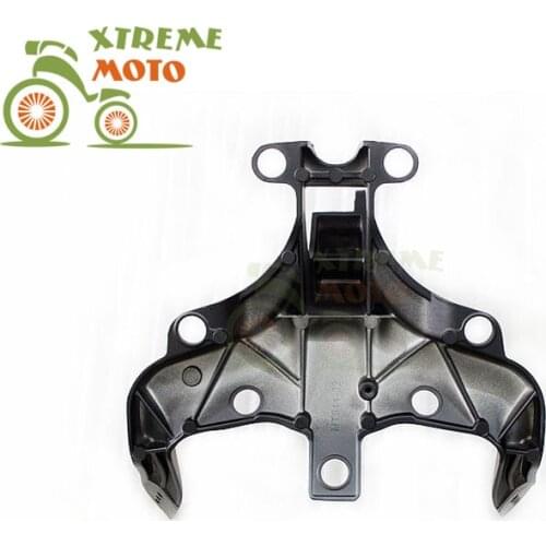 Aluminum Black Motorcycle Front Upper Fairing Bracket Stay Racer Light For YAMAHA R1 2009-2014 09 10 11 12 13 14