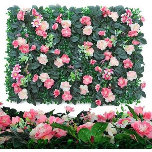 DIY Wedding Flower Wall Arrangement Supplies Silk Artificial Flower Row Decor Wedding Backdrop