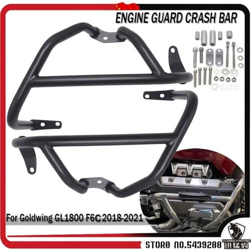 FOR Honda Gold wing GL1800 GL 1800 F6C 2018-2021 2020 Engine Crash Bar Protective Guard Protector Motorcycle Bumpers Accessories