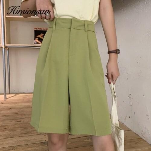 Женские завышенные шорты Hirsionsan China At AliExpress