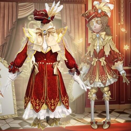 Game Identity V Cosplay Costumes Survivor Edgar Valden Painter Cosplay Costume Narcissus Skin Uniforms Clothes Suits Dresses Cos