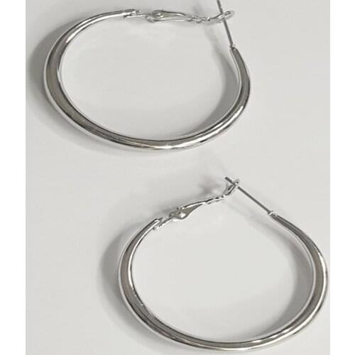 Silver Plated Small Hoop Earrings