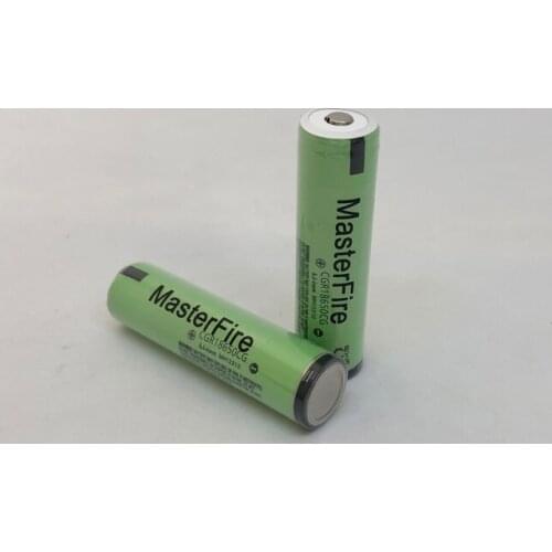 MasterFire 2PCS/LOT Protected Original CGR18650CG 18650 2250mAh Rechargeable Battery Lithium Batteries with PCB For Panasonic