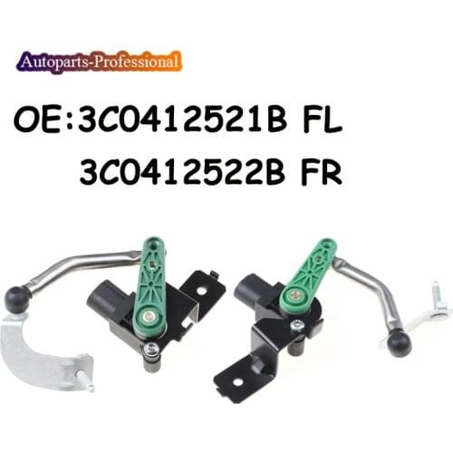 New Car 3C0412521B 3C0412522B Front Left/Right Car Headlight Level Sensor For V olkswagen Golf Tiguan/Passat CC EOS/Rabbit G TI