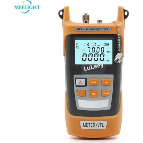 Optical Power Meter Red Light Integrated Machine Tester Red Light Source Set Red Laser Pen 15Km VFL 650Nm 15MW