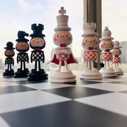 Original Chess Series Blind Box Toy Doll Random One Cute Anime Character Gift Free Shipping Collectible Blind Boxes Mystery Bag
