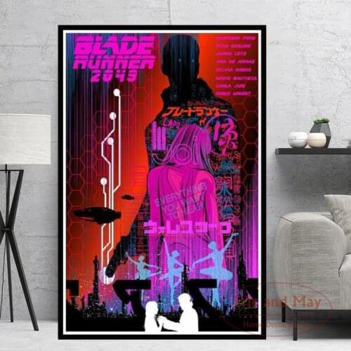 Poster Prints Custom Blade Runner 2049 Movie Film Gift Modern Comic Oil Painting Canvas Art Wall Pictures Living Room Home Decor