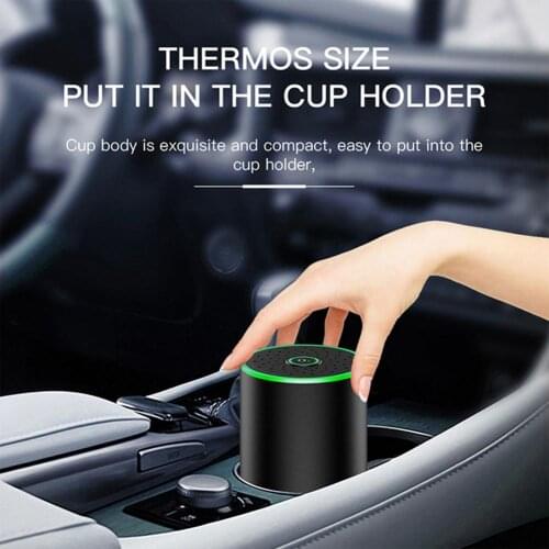 Portable Car Air Purifier Cleaner Negative Ion USB Mini Home Vehicle Air Cleaner Remove Formaldehyde Air Purifier Air Cleaner
