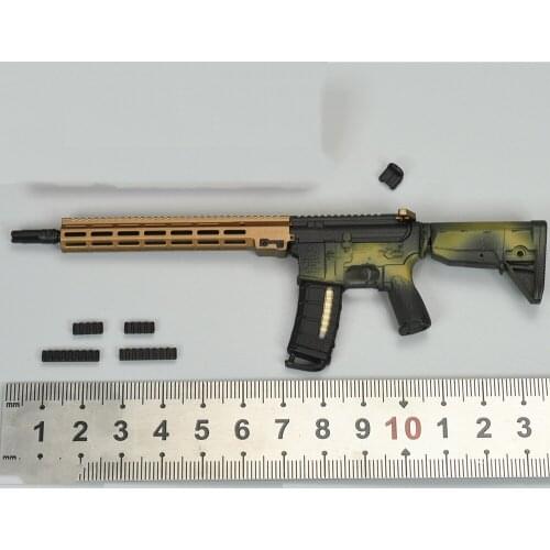 Easy Simple ES 1/6th 06028 B Military Equipment Battle Weapon M4 Gun Model For 12inch Body Doll Accessories