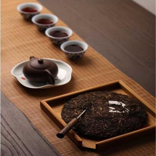 AIEE Rectangular Bamboo Tea Tray Kung Fu Puer Saucer Storage Container Ceremony Service Gadgets Japanese Creative