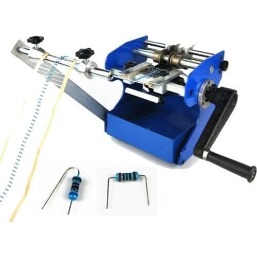 U/F Type Resistor Axial Lead Bend Cut & Form Machine Resistance Forming U/F Molding Machine