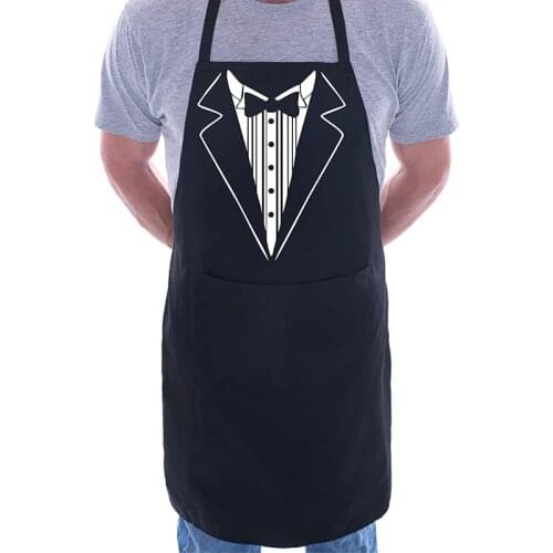 Tuxedo Groom Groomsman apron BBQ Wedding bachelor party Proposal Gift daddy hubby husband Christmas birthday anniversary present