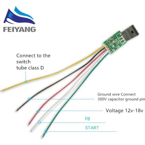 10PCS 12-18V LCD Universal Power Supply Board Module Switch Tube 300V For LCD Display TV Maintenance CA-888