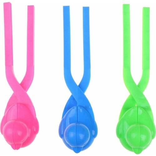 Duck Shaped Snowball Maker Clip Children Outdoor Winter Snow Sand Mold Tool Toy FK88