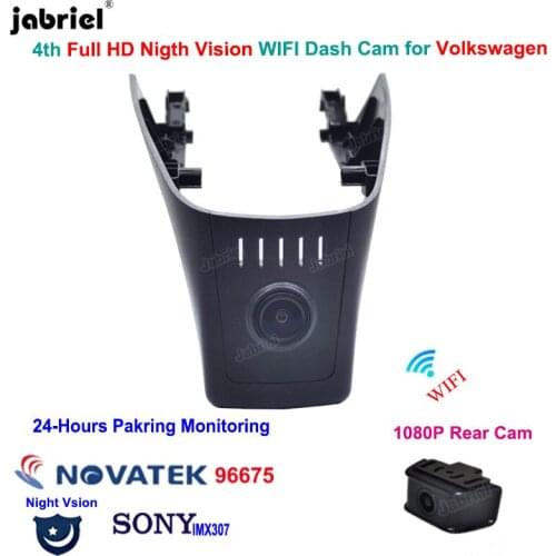 Full HD 1080P Car Dvr Dash Cam Camera Video Recorder For Volkswagen Touareg Passat T Roc For VW Touareg Passat T Roc 2018-2021