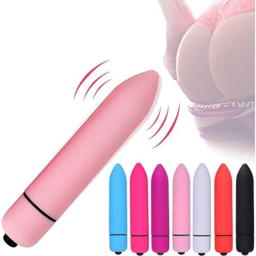 10 Frequency Bullet Vibrator Mini Vaginal Massage Dildo Vibrador Sex Toy For Women G-Spot Clitoris Stimulator Female Masturbator
