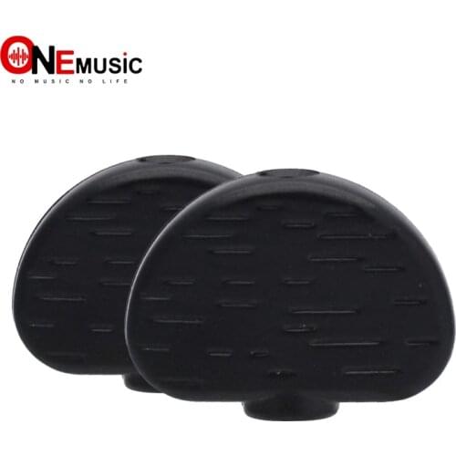 6pcs 60pcs Black Wood texture Guitar Tuning Pegs Tuners Machine Heads Replacement Button knob Handle Butterbean Cap tip