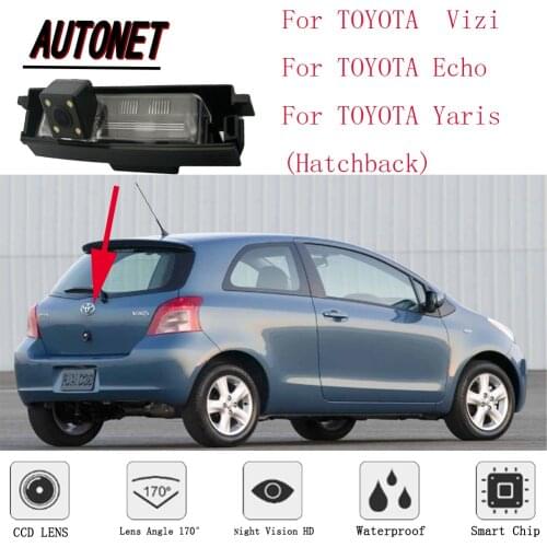 AUTONET Rear View Camera for toyota Vizi Echo Yaris XP10 1998~2005 CCD/Night Vision Reverse Camera license plate camera