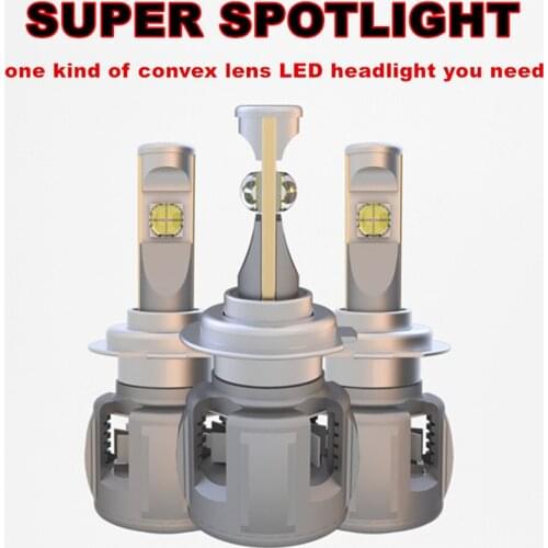 X70 XHP70 120W H7 LED Lamp Ampoule Car HeadLights 12V White Car Driving DRL Auto Led H7 H11 H4 9005 Voiture lampadas fog Bulb