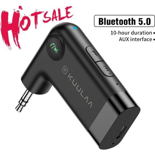 Bluetooth Receiver 5.0 3.5mm AUX Jack Audio Wireless Adapter For Car PC Headphones Mic 3.5 Bluetooth 5.0 Receptor