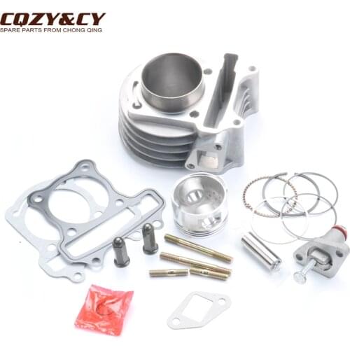 50mm big bore Cylinder Set & Tensioner for Scooter 139QMB GY6 50cc upgrade to GY6 100cc 4T