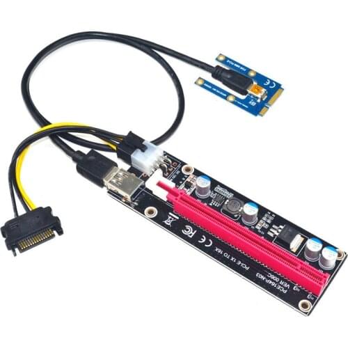 Mini PCIe to PCI express 16X Riser for Laptop External Graphics Card EXP GDC BTC Antminer Miner mPCIe to PCI-e slot Mining Card