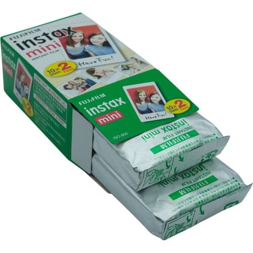 Fujifilm Instax Instant Mini Film White 20 Sheets For Fuji Instax Instant 8 9 7s 9 70 25 50s 90 SP-1 2 Camera Photo Film Paper