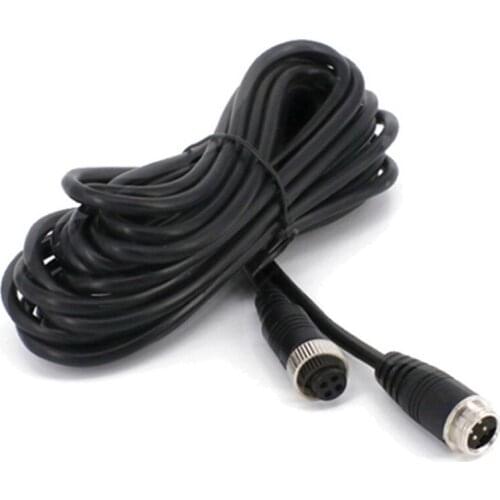 Monitoring M12 Cable，Vehicle Surveillance Adapter Wire Extension Cable 1Pc