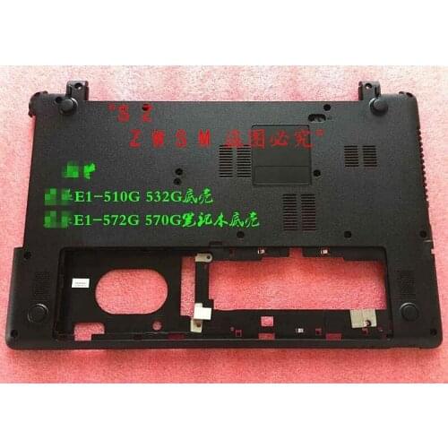 Genuine New Free Shipping Orig bottom case For Acer E1-572G E1-510 E1-570 E1-532 572G V5WE2 bottom case bottom shell D cover
