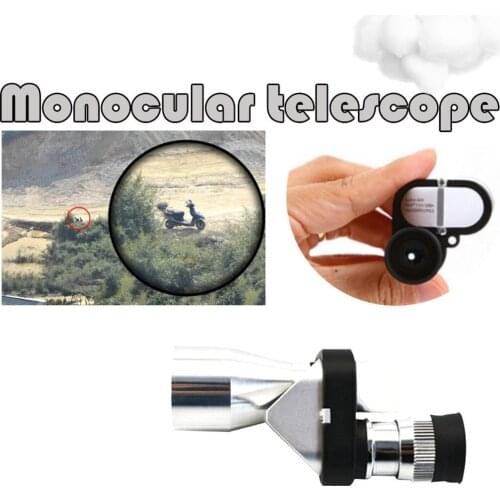 Portable 8x20 Monocular Telescope HD View Spotting Scope Hunting Bird Watching