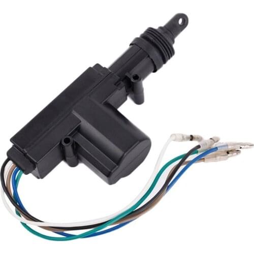 12V Car Central Door Lock Actuator Motor Actuator Single Gun Type Central Door Lock Motor Kit Car Auto Locking System