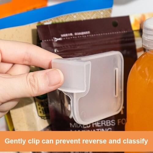 Kitchen Refrigerator Storage Partition Board Free Combination Plastic Snap Type Bottle Can Shelf Sorting Partition Board Tools