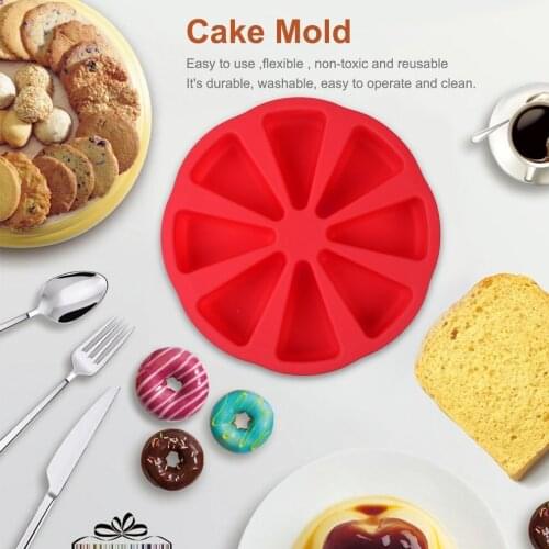 3D Silicone Cake Mold DIY Scone Pans Baking Pastry Tools Cake Mould Oven Bread Bakeware Jelly Cupcake Mold Baking Accessories
