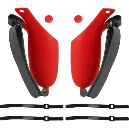 3in1 Controller Silicone Grip Ring Cover+Adjustable Hand Strap +Thumb Caps for Oculus Quest 2 VR Protective Accessories