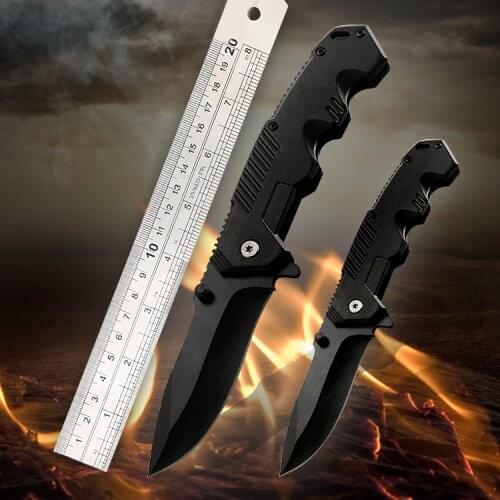2Pcs/Lot Folding Tactical Knife Survival Pocket Knife Outdoor Hiking Camping Hunting Knives EDC Multi Tools