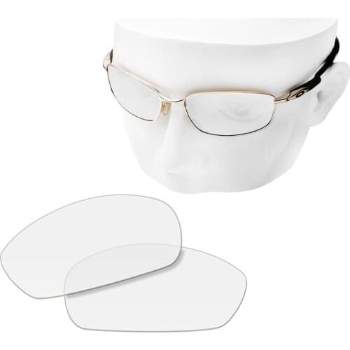 OOWLIT Replacement Lenses of HD Clear for-Oakley Blender OO4059 Sunglasses