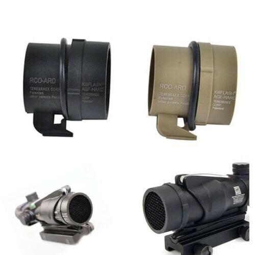 ACOG Tactical Protective Cover Outdoor Telescope Eyepiece Cover Net Cover
