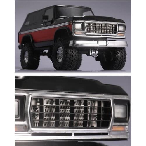 Traxxas TRX4 metal mesh simulation water tank cooling box for TRX-4 Bronco Mustang remote control car stainless steel fittings