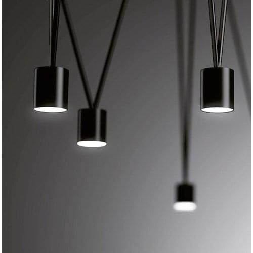 Vintage Loft Vibia Metal Led Pendant Light for boys room lighting dining room hanglampen luzes de teto living room decoration