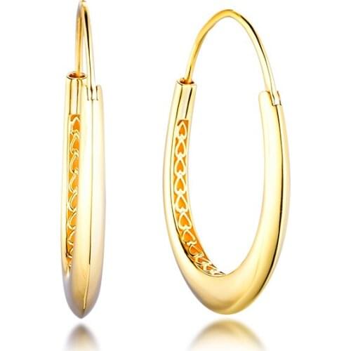 Shine Exotic Hoop Earring 2020 girl new sale cute summer Jewelry for Woman Earrings diy S925 Sterling Silver