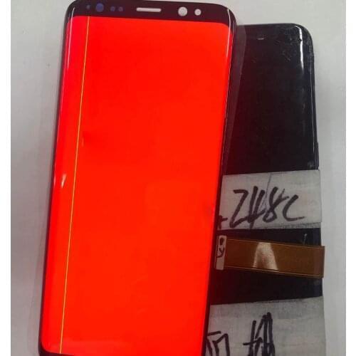 For Samsung S8 Display Touch S9 Plus LCD Display For Samsung S8 s9 S8 Plus LCD band line display mobile phone defective screen