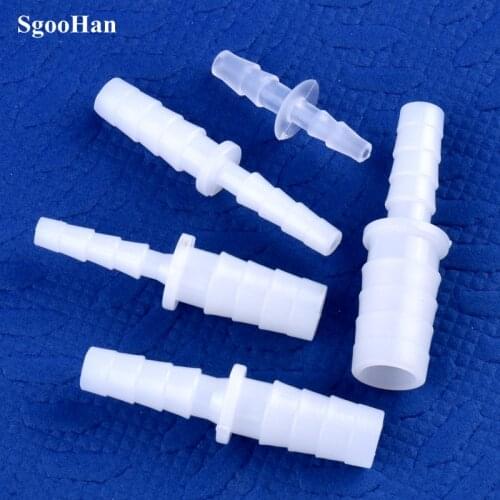 5~200pcs 4~12mm To 2.4~9mm PE Plastic Pagoda Reducing Direct Connector Aquarium Tank Air Pump Adapter Irrigation Pipe Hose Joint