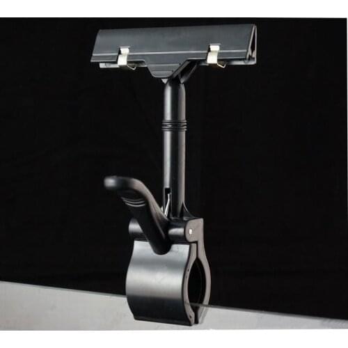 5pcs POP Shelf Price Talker Clamp Label Card Name Tag Sign Clip Snap ADS advertising Display Rack Point of Sale Store Prop