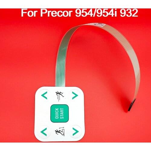 Quick start button for precor 954 954i treadmill parts for precor repair