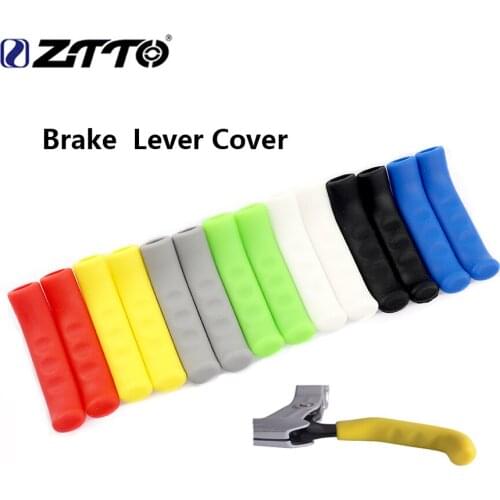 ZTTO Bicycle Brake Handle Cover Bike Silicone Sleeve Universal Type Brake Lever Protection Covers for MTB Road Bike Fixed Gear