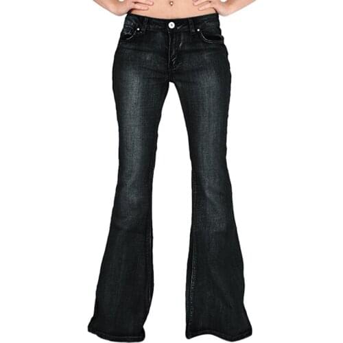 HMILY Women's Flared Jeans