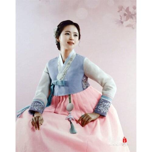 South Korea Imported The Latest Bride Hanbok / Toast Wedding Hanbok