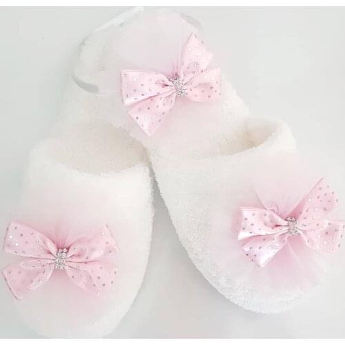 Cubic zirconia Gauze Pink Ribbon 2 li Puerperal Set