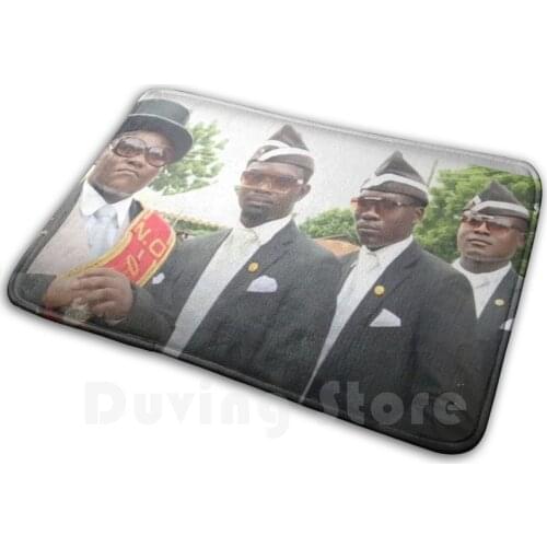 Funeral Meme Mat Rug Carpet Anti-Slip Floor Mats Bedroom Funeral Even Dancing Coffin Music